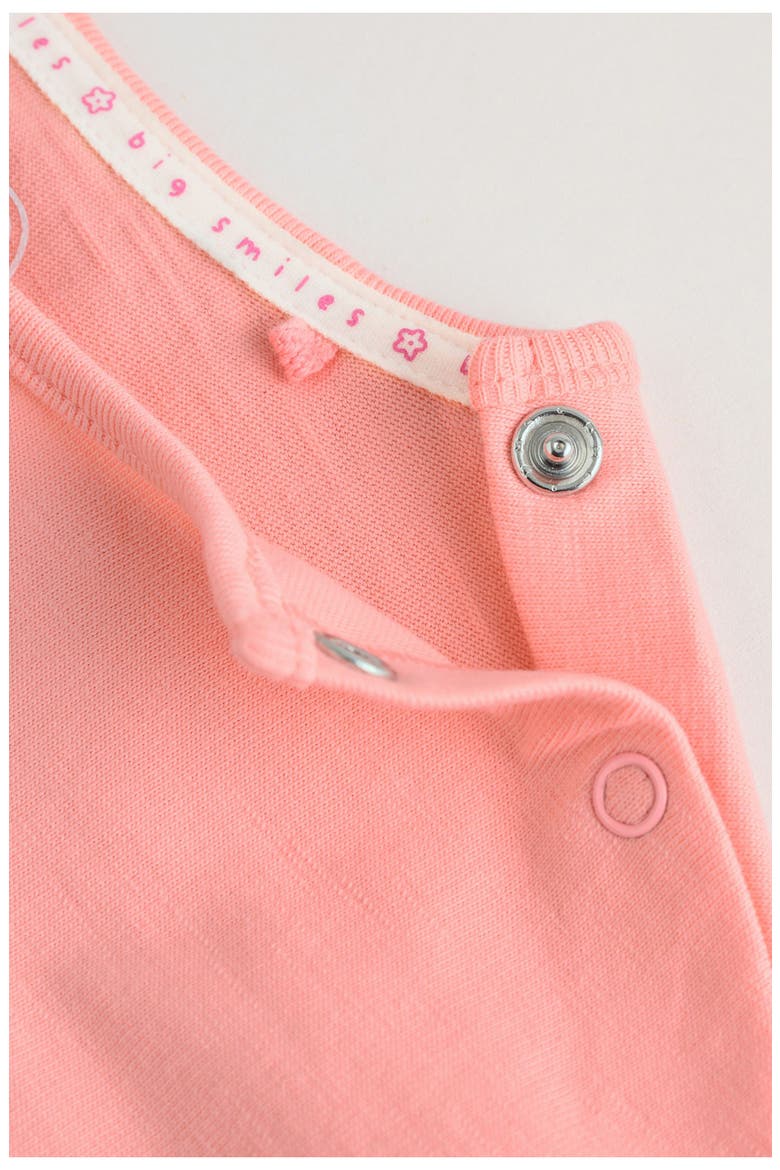 Appliqué T-Shirt & Shorts, Alternate, color, PINK