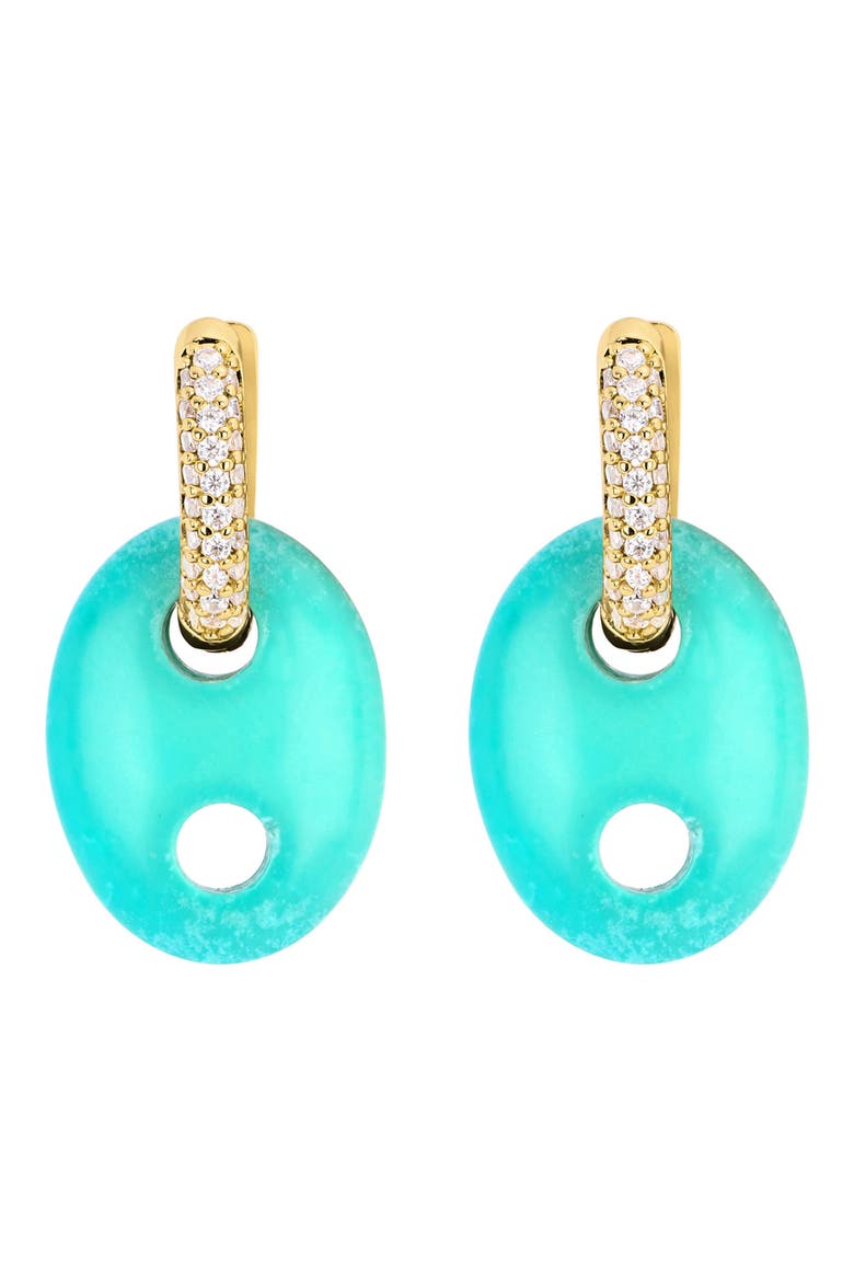 Athra Mariner Lapis Drop Earrings, Main, color, GOLD