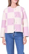 English Factory Boxy Checker Jacket