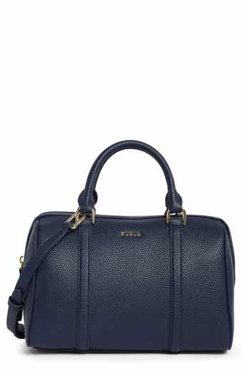 Mia Lissa Small Leather Boston Bag