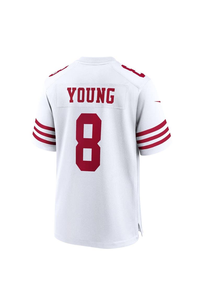 Men's Nike Steve Young White San Francisco 49ers Retired Player Game Jersey, Alternate, color, White