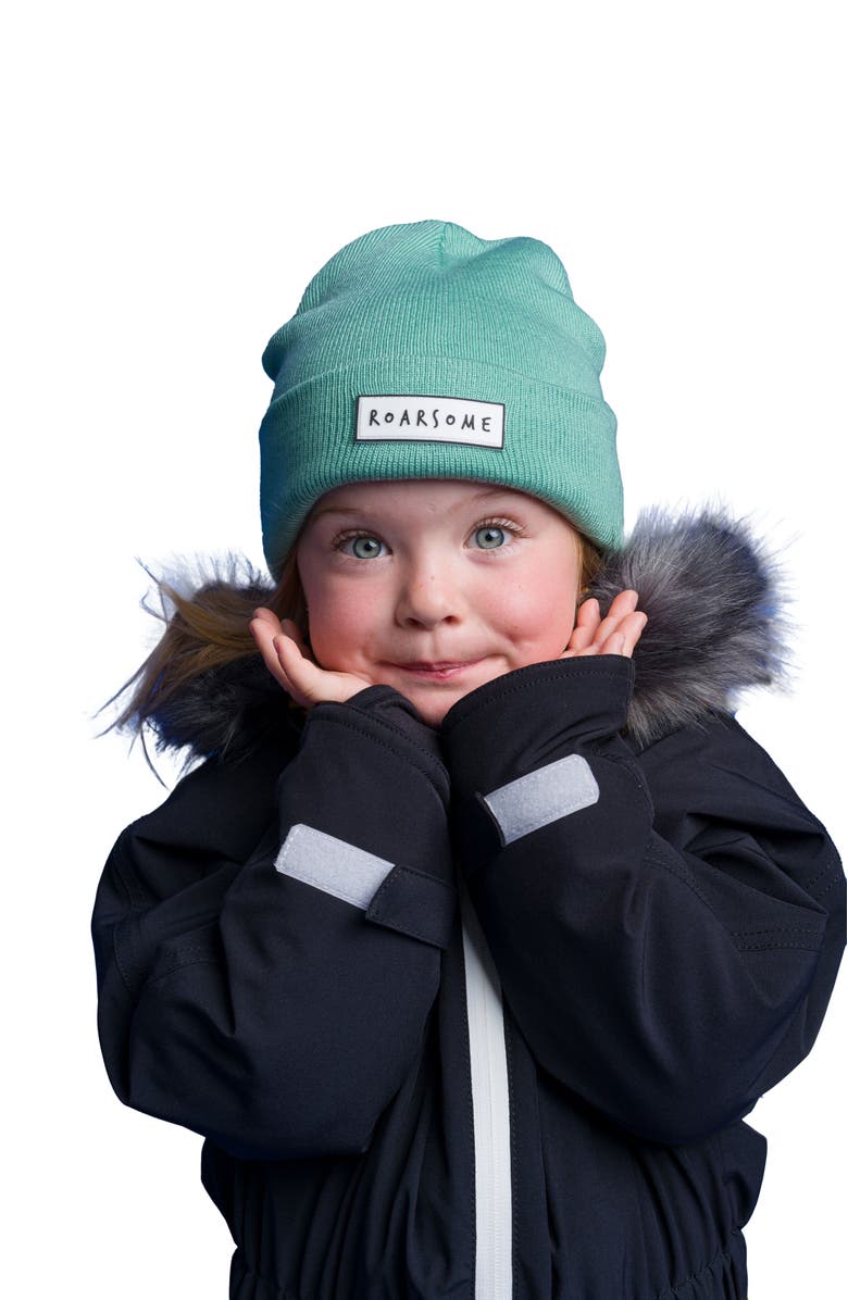 Roarsome Beanie, Alternate, color, Green