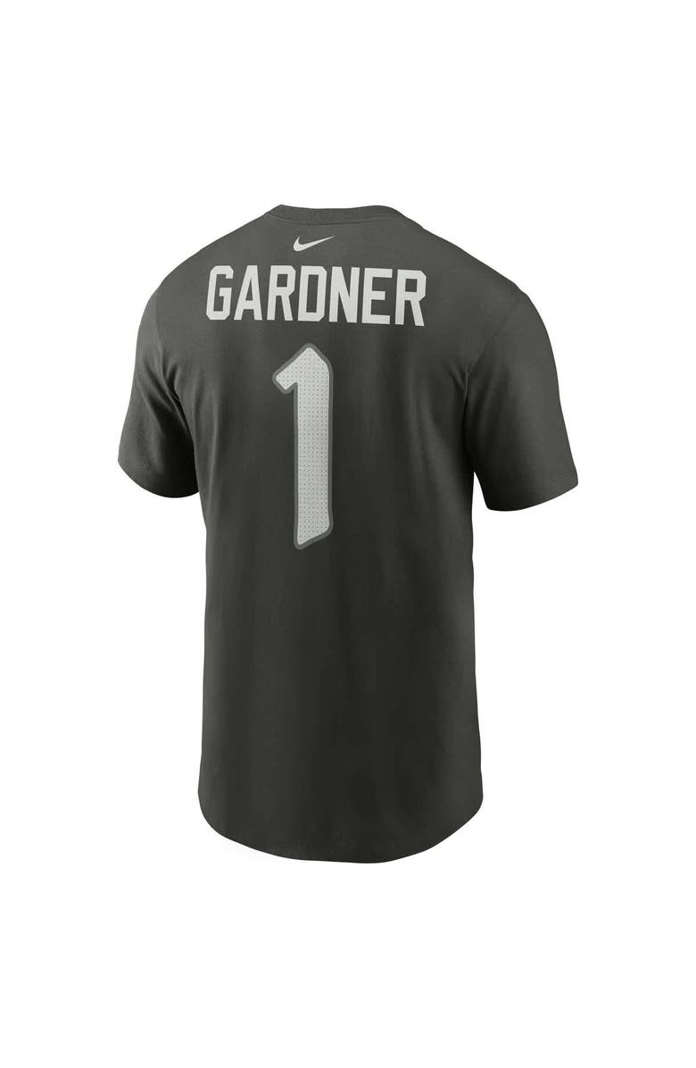 Nike Men's Nike Ahmad Sauce Gardner Gotham Green New York Jets 2025 Rivalries Collection Player Name & Number T-Shirt, Alternate, color, Green