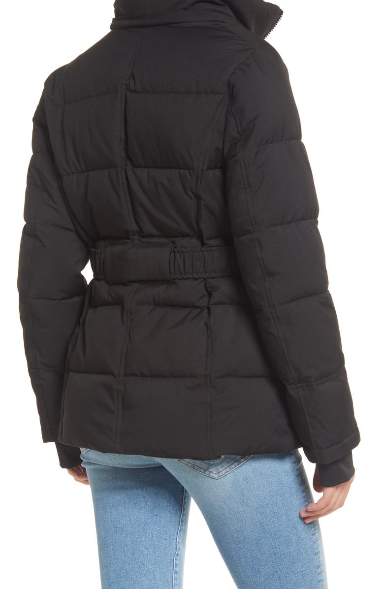 Sam Edelman Water Repellent Parka with Detachable Hood, Alternate, color, 