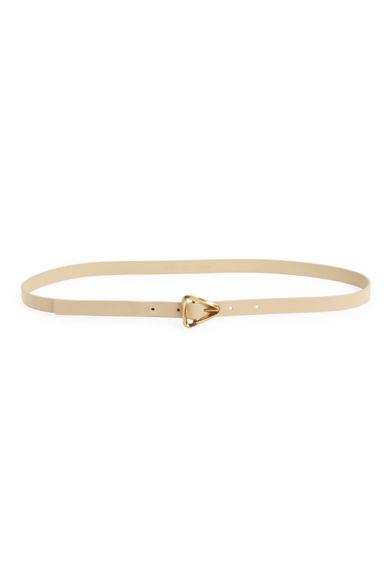 Grasp Leather Belt, Main, color, PORRIDGE-GOLD