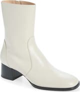 Stuart Weitzman Nola Leather Zip Bootie