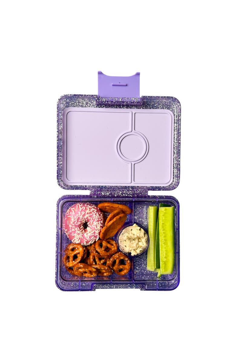 Yumbox Snack leakproof Bento Box, Main, color, Princess Glitter