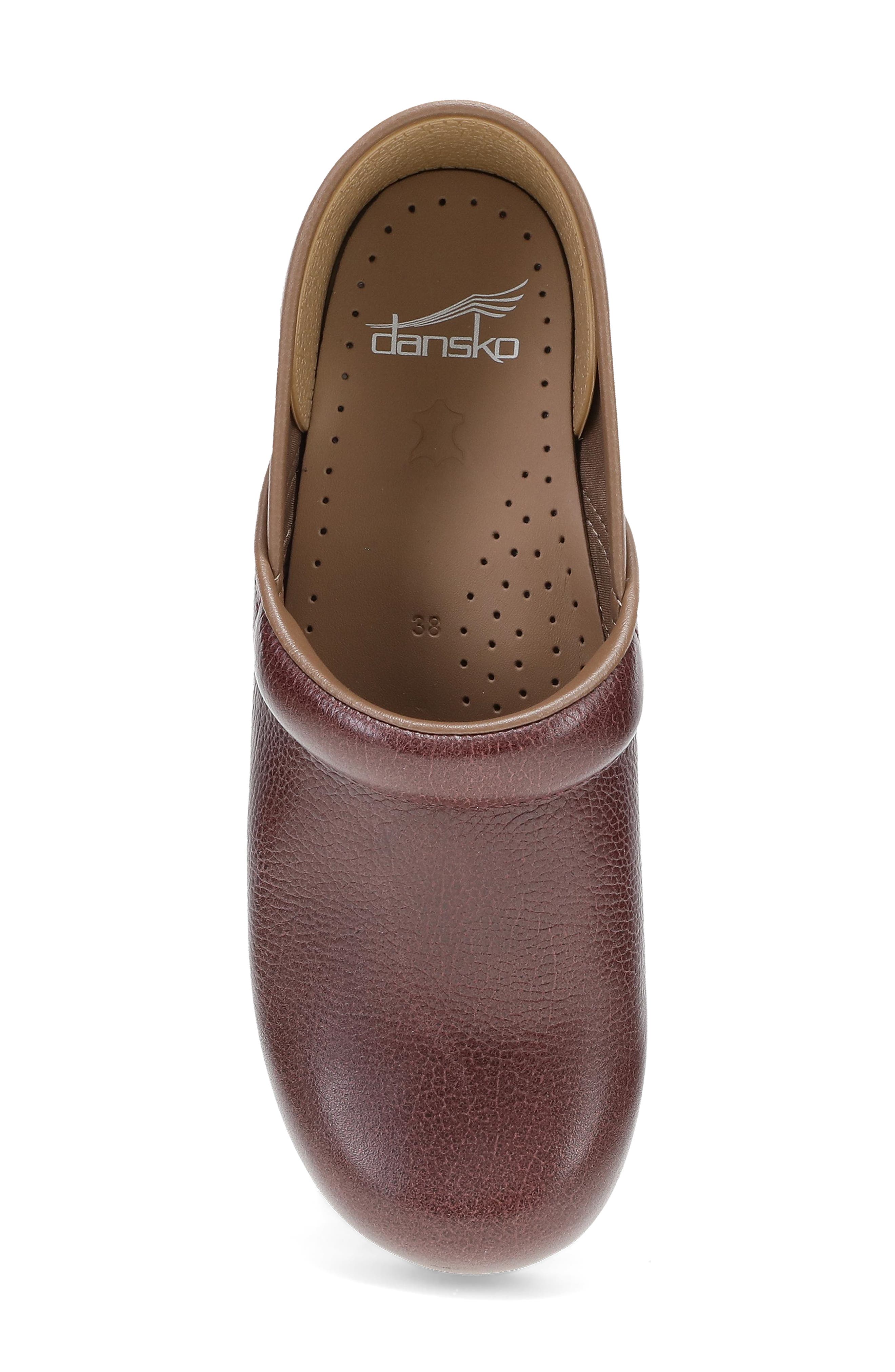 Dansko Professional Clog, Alternate, color, Cordovan