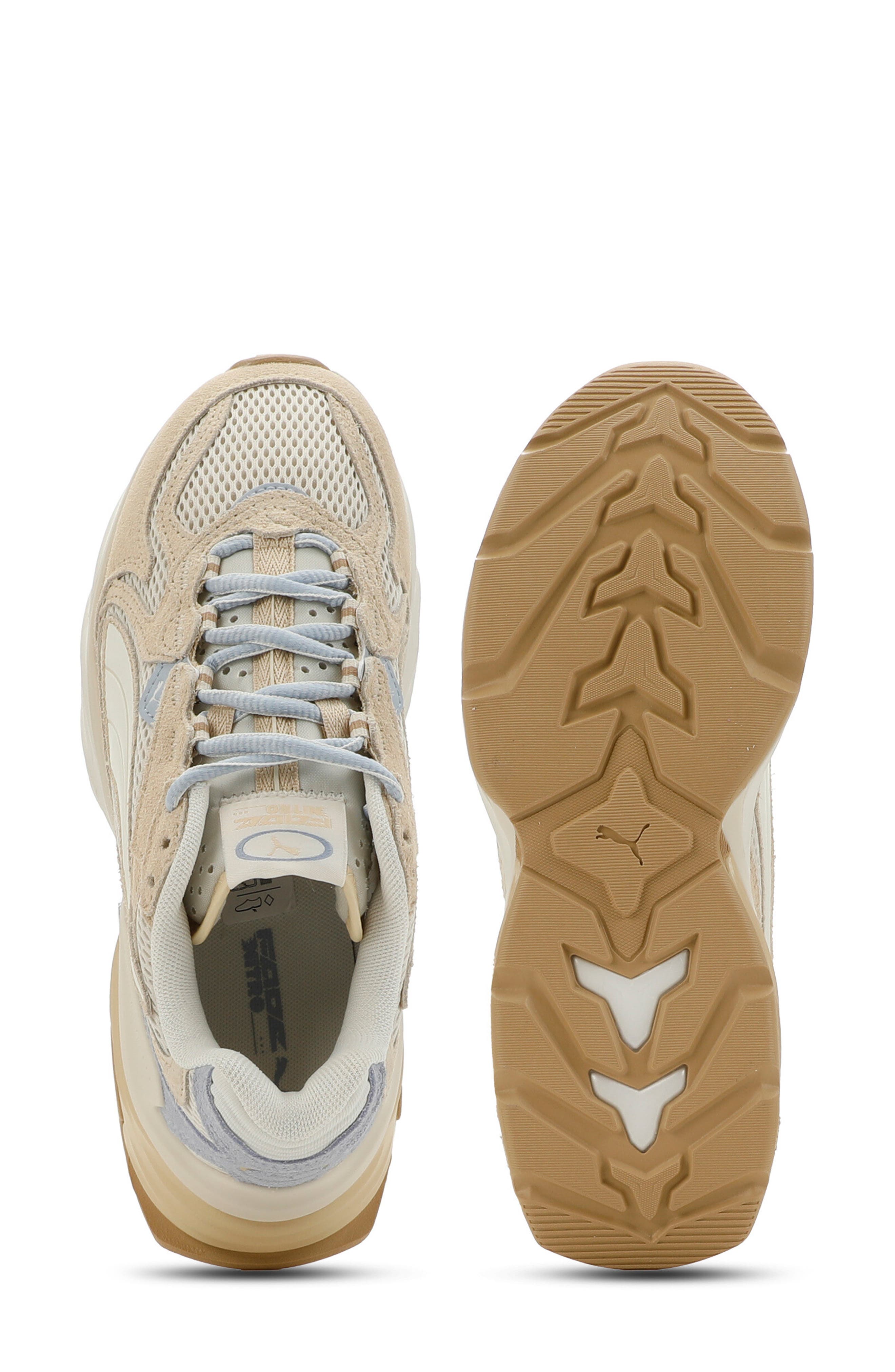 PUMA Fade NITRO Sneaker, Alternate, color, Canvas/ Alpine Snow/ White