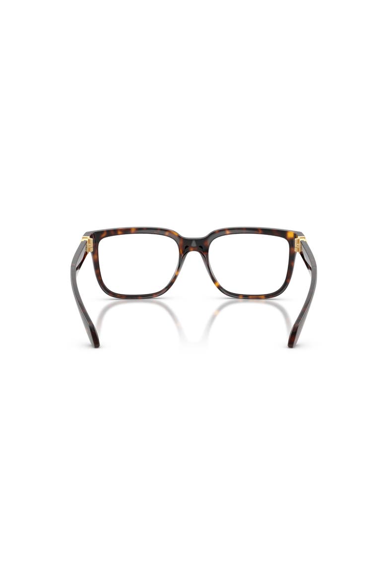 55mm Square optical glasses, Alternate, color, Tortoise