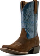 Ariat Sport Narrow Cutter Toe Leather Western Boot