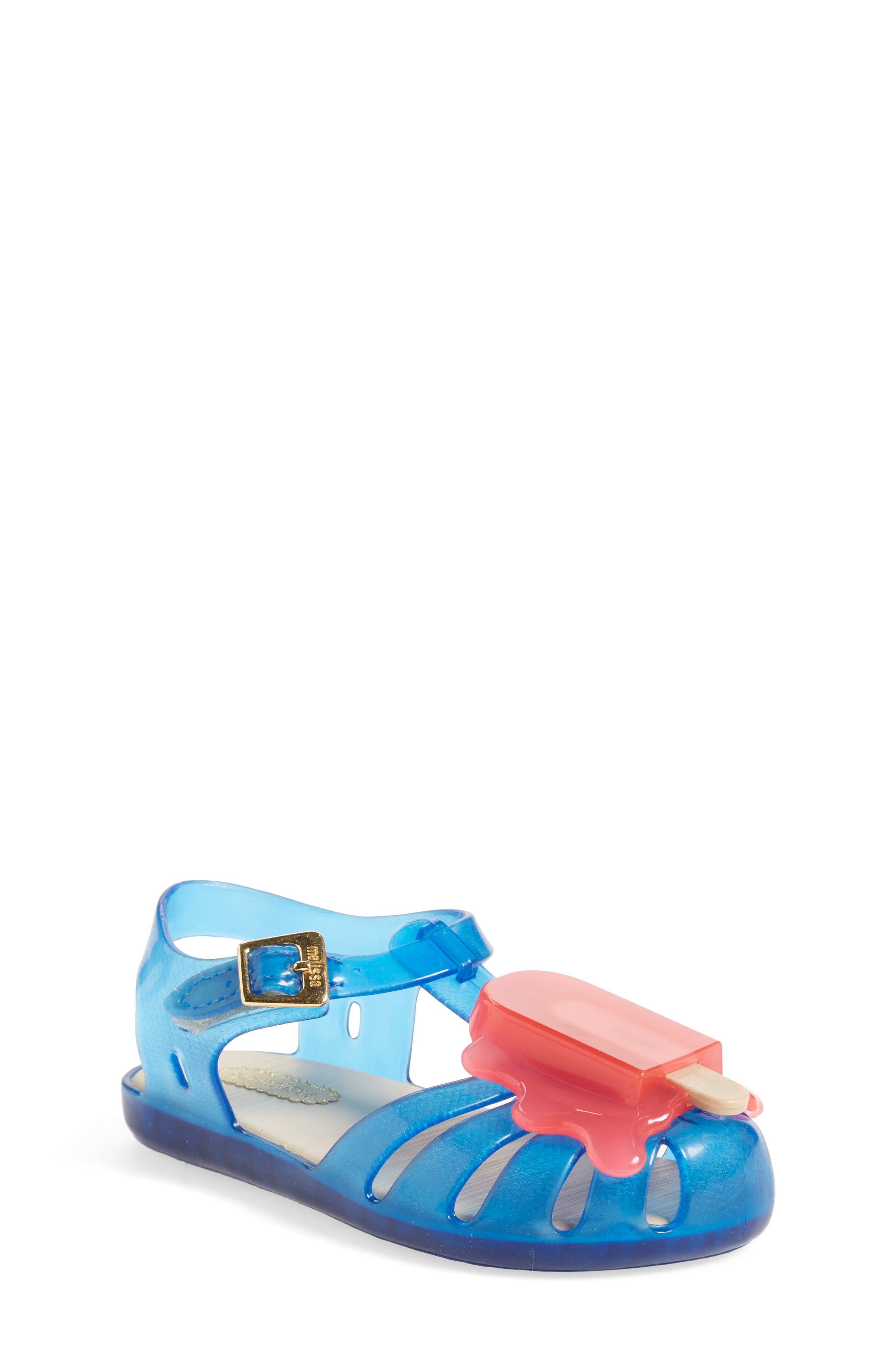 Mini Melissa 'Aranha' Mary Jane Sandal, Alternate, color, 