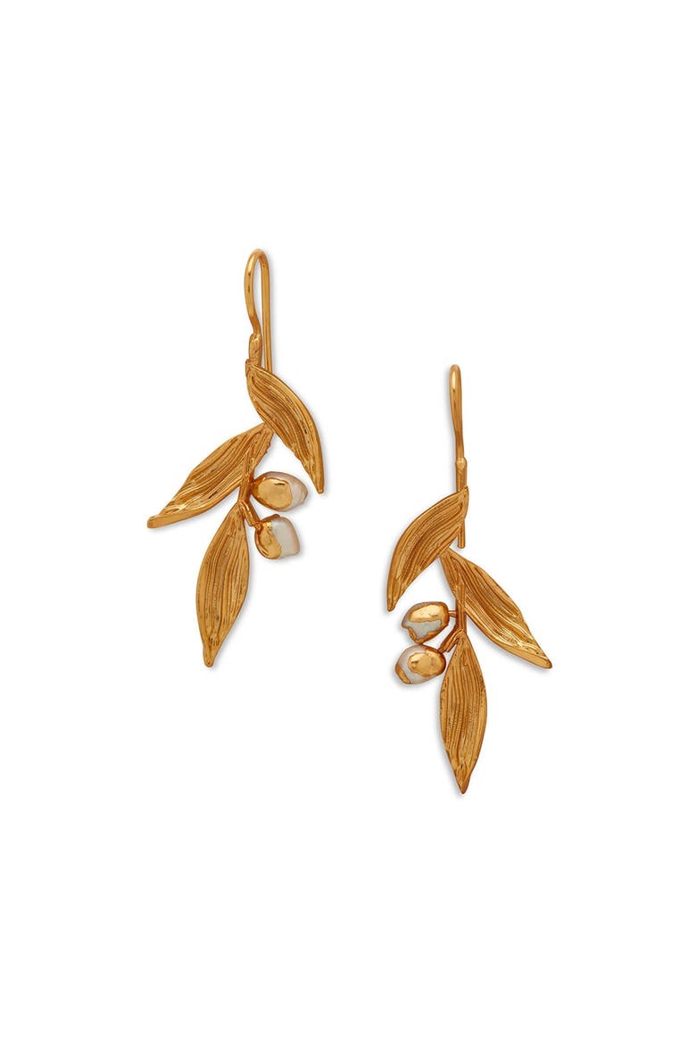 HAYA EARRINGS, Alternate, color, White Rhodium Plated