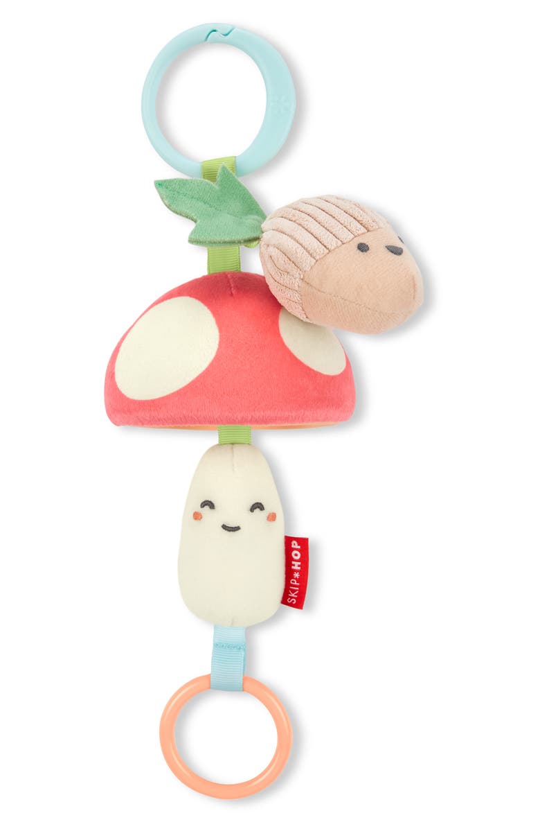Skip Hop Farmstand What A Fungi Mushroom Baby Clip-On Toy, Main, color, 