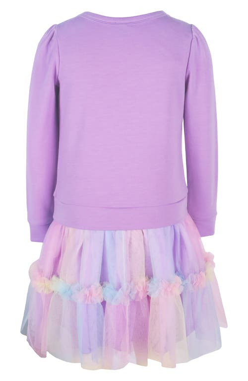 Zunie Kids' Novelty Patch Tutu Dress In Purple