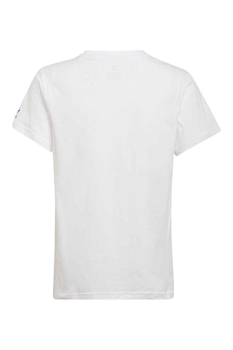 Kids' Trefoil Graphic Tee, Alternate, color, WHITE