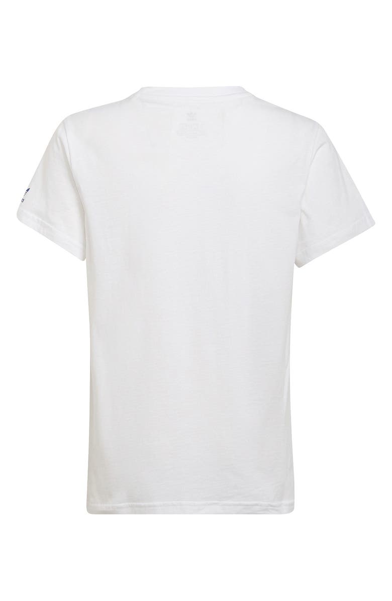 adidas Originals Kids' Trefoil Graphic Tee, Alternate, color,