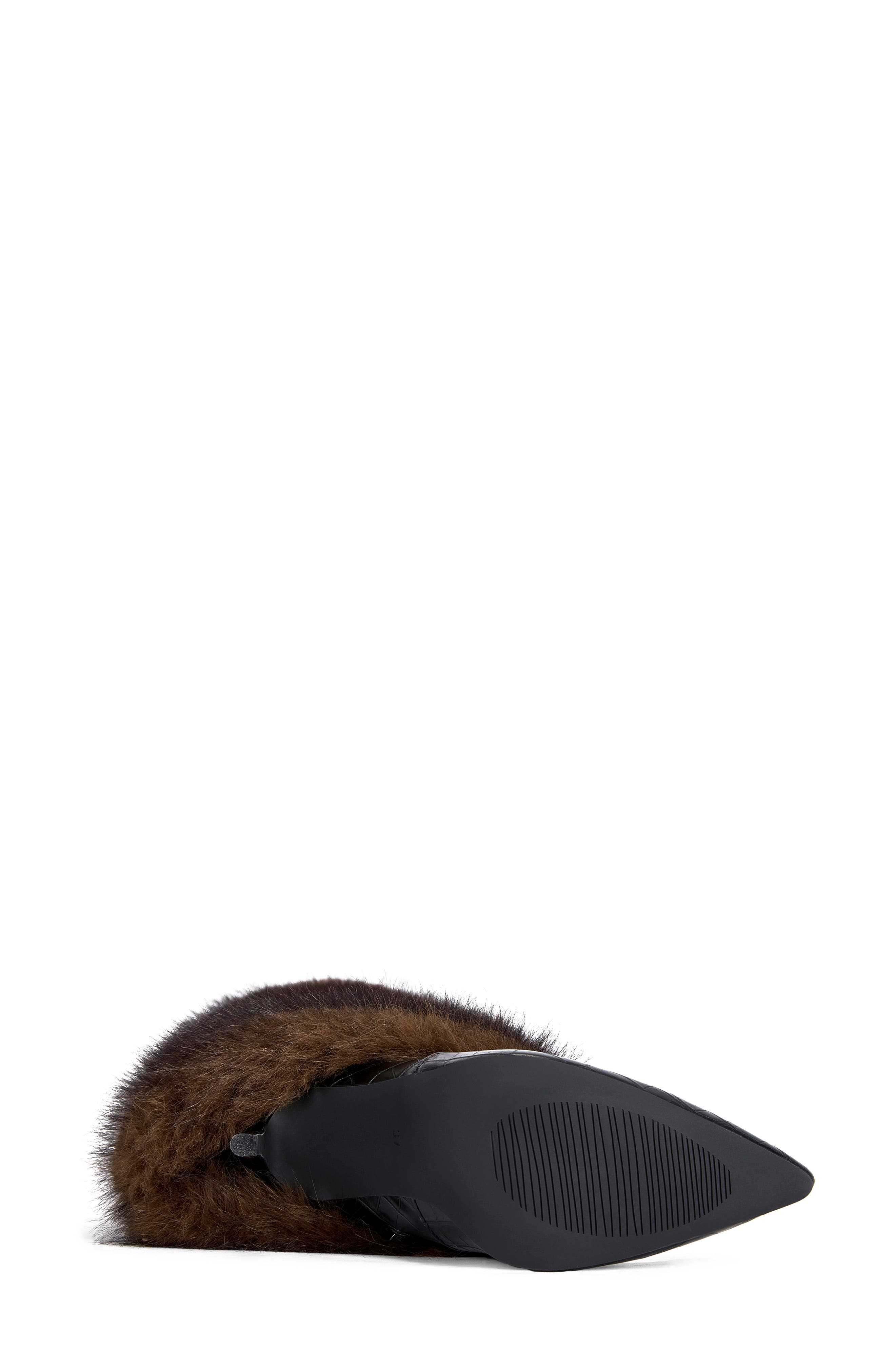 Zenthra Faux Fur Tall Boot, Alternate, color, CHOCOLATE