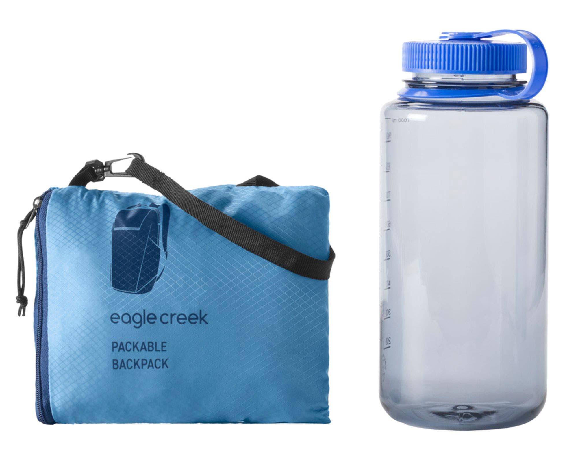Packable Backpack, Alternate, color, Blue Dawn
