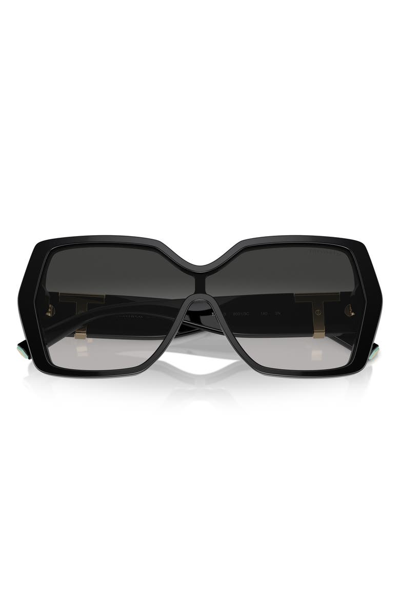 Tiffany & Co. 129mm Gradient Pillow Sunglasses, Alternate, color,