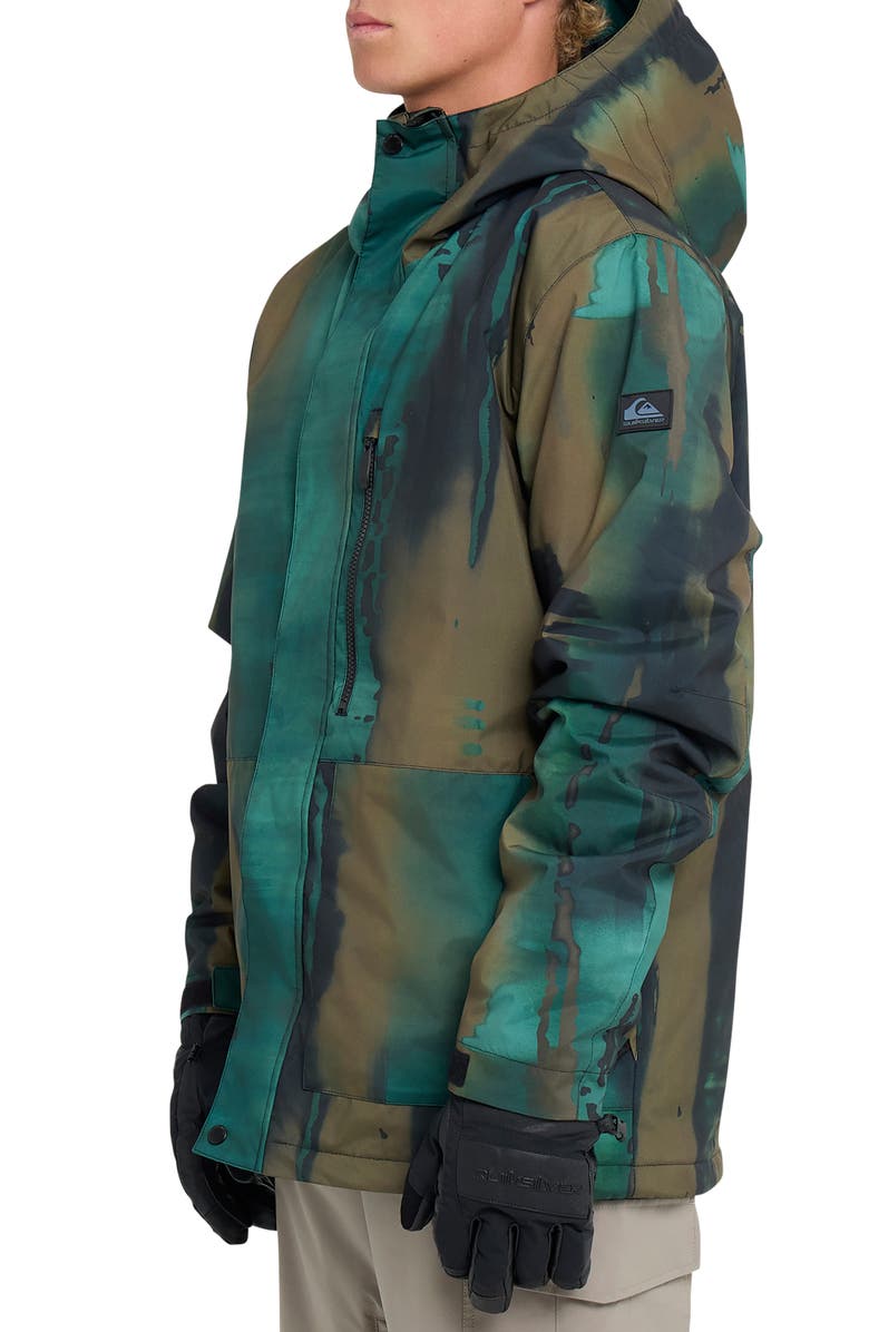 Quiksilver Mission Water Resistant WarmFlight<sup>®</sup> Insulated Jacket, Alternate, color, Dark Ivy