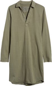 Frank & Eileen Nicole Popover Long Sleeve Henley Dress