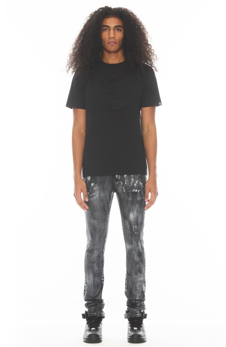 Cult of Individuality Punk Distressed Super Skinny Jeans, Alternate, color, Phantom