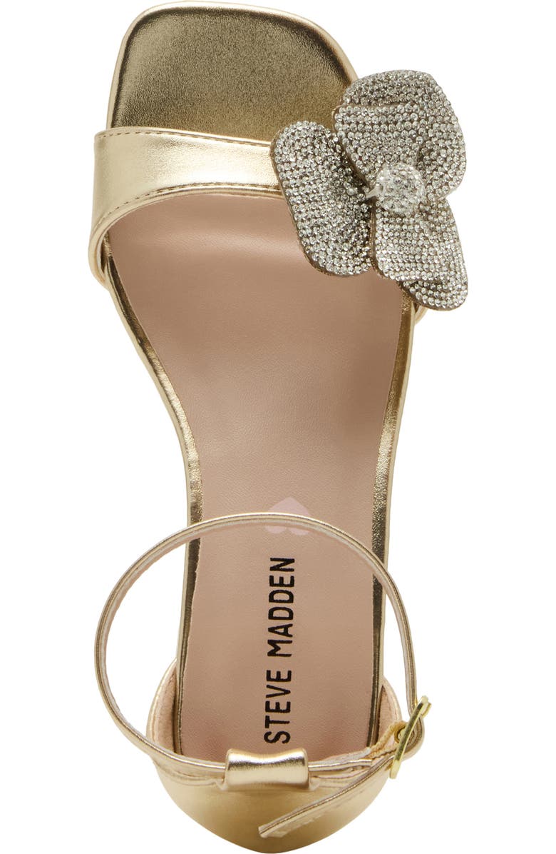 Steve Madden Kids' Jkindra Ankle Strap Sandal, Alternate, color, Gold