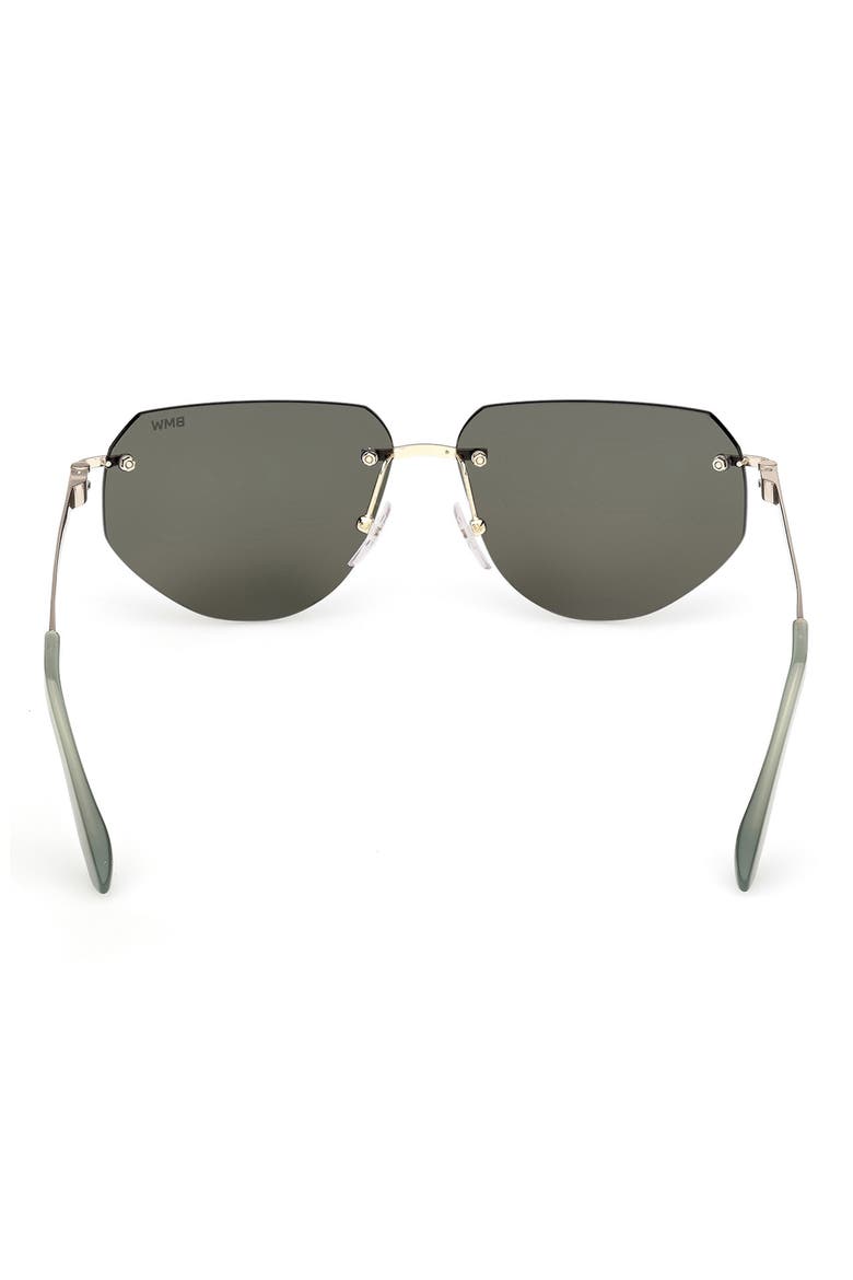 59mm Sunglasses, Alternate, color, GOLD / GREEN