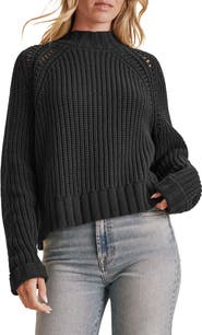 Splendid Cassidy Shaker Knit Crewneck Sweater