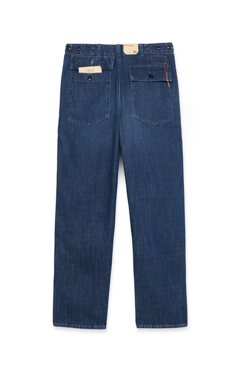 Fortela Relaxed Fit Denim Pants, Alternate, color, Dark Blue