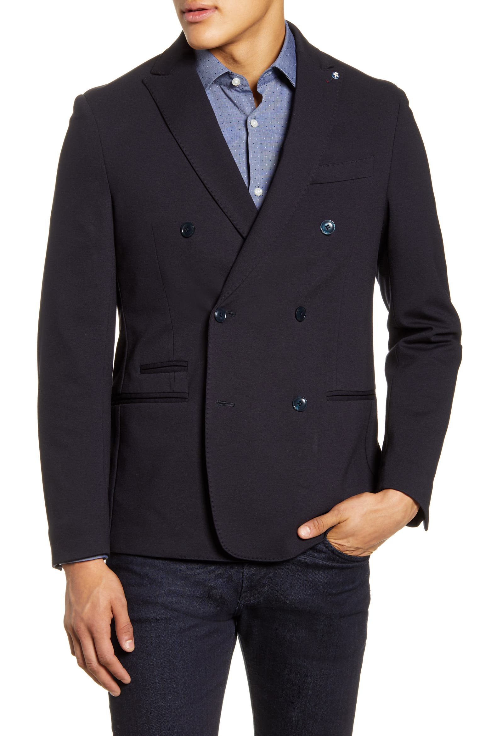 Coat Check Tocket Bugatchi Regular Fit Sport Coat (Men) | Nordstrom