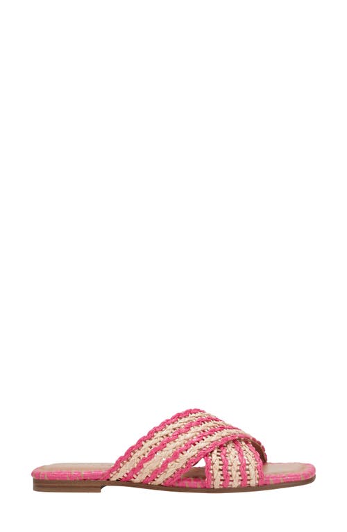 Marc Fisher Nylie Slide Sandal In Pink