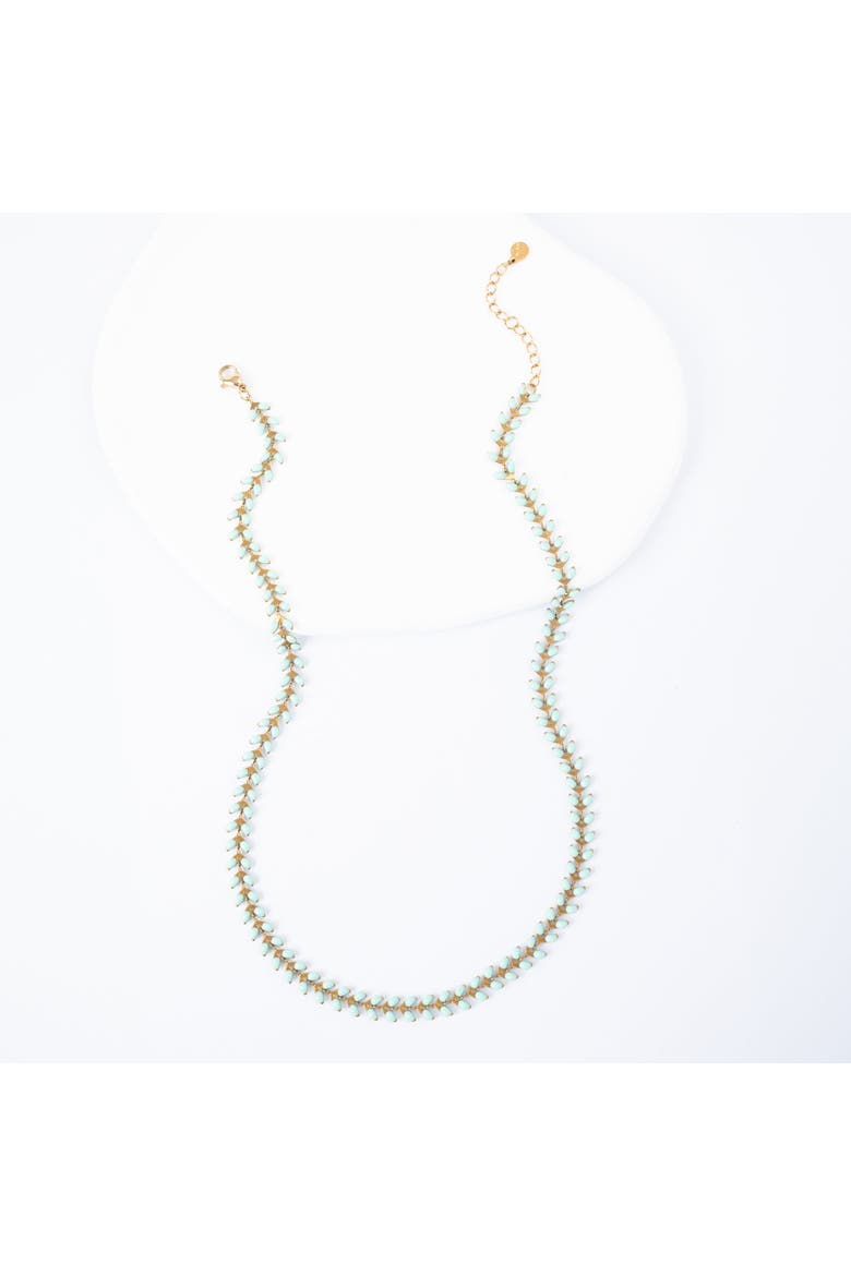 Seeds of Hope Necklace, Alternate, color, Mint