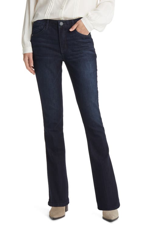 'Ab'Solution Itty Bitty High Rise Bootcut Jeans (Tall)