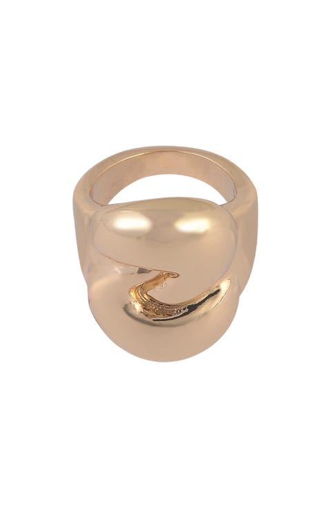Knotted Cocktail Ring