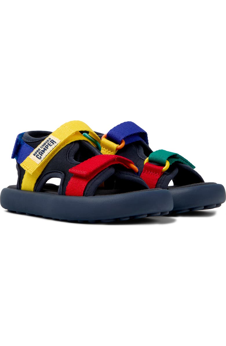 Camper Kids' Twins Mismatch Sandal, Main, color, Multi - Assorted