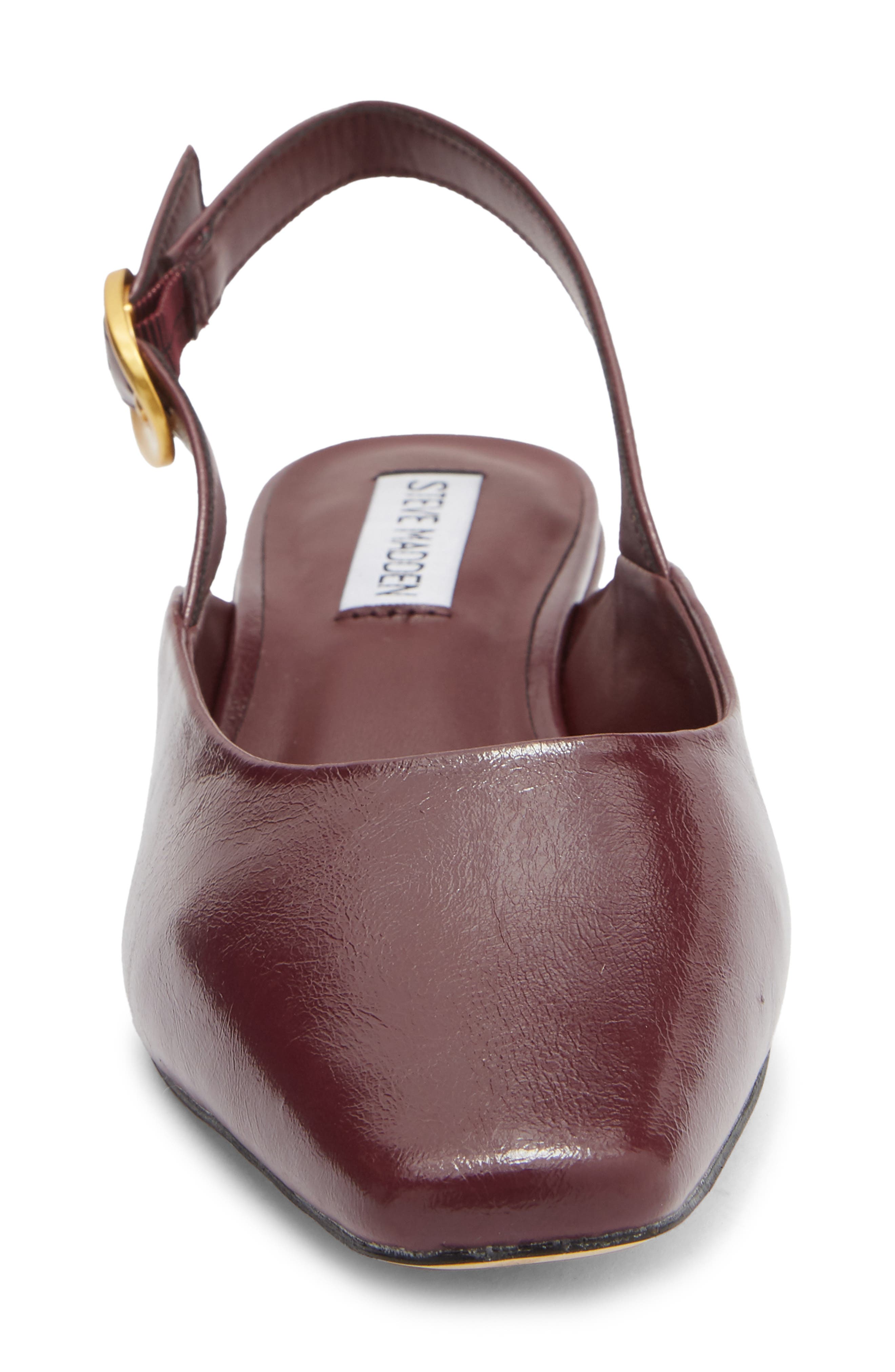 Diona Slingback Pump, Alternate, color, DARK BURGUNDY