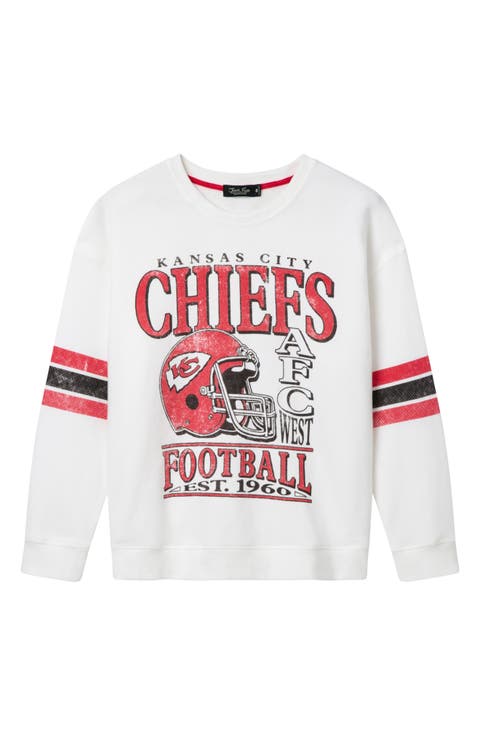 Kansas City Chiefs Oversized Graphic Sweatshirt