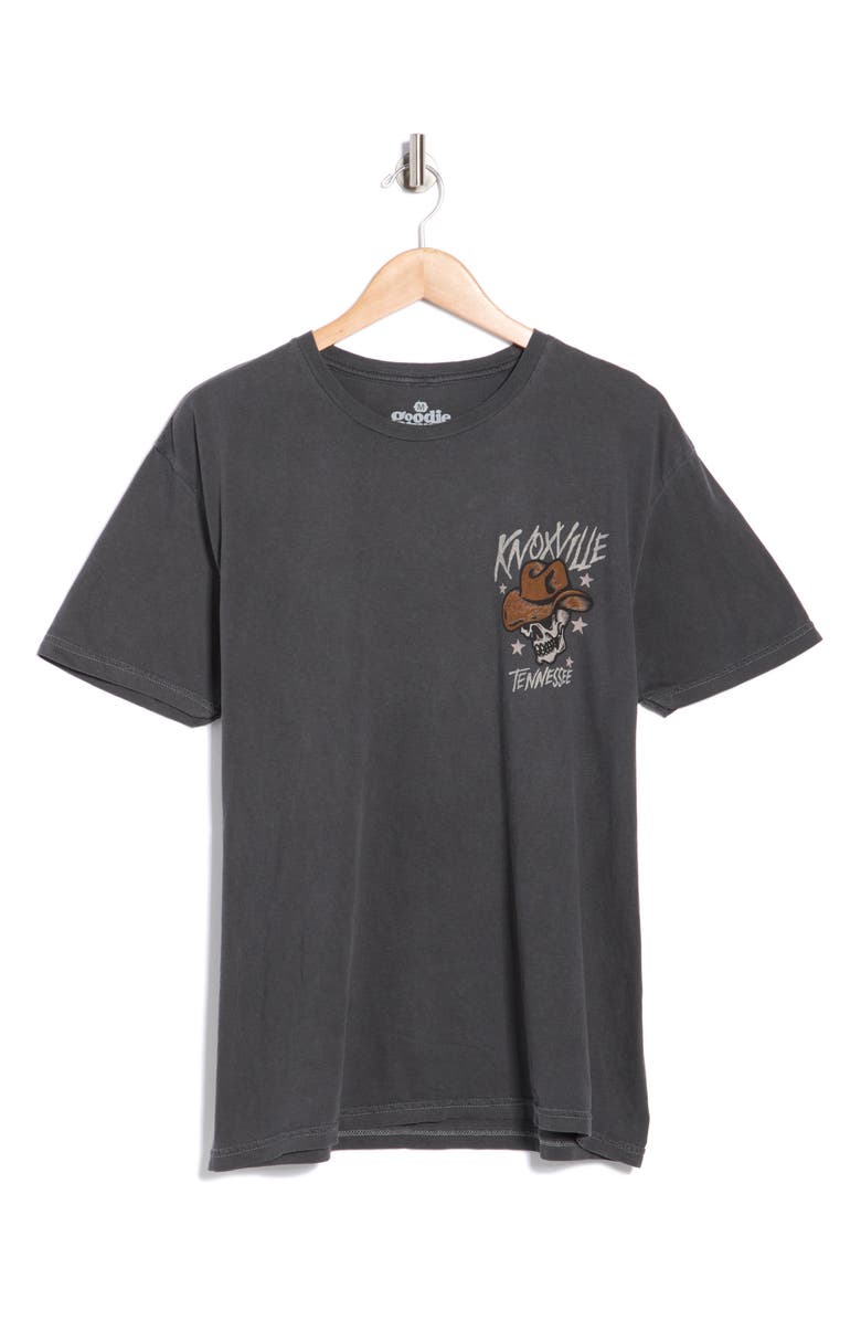 Goodie Two Sleeves Knoxville Dead Cowboy Short Sleeve T-Shirt, Alternate, color, Black