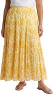 Jessica London Flowing Crinkled Maxi Skirt