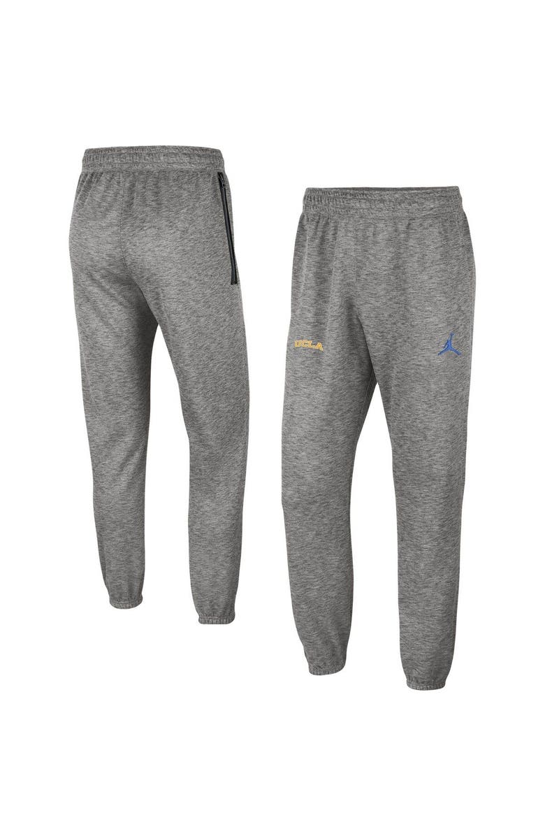 Jordan Brand Men's Jordan Brand Heather Gray UCLA Bruins Team Logo Spotlight Performance Pants, Main, color, 
