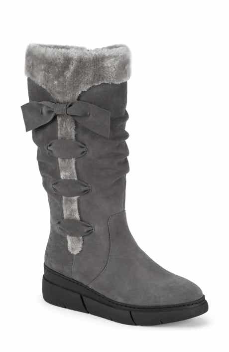 BARETRAPS Larenna Bow Tall Wedge Boot