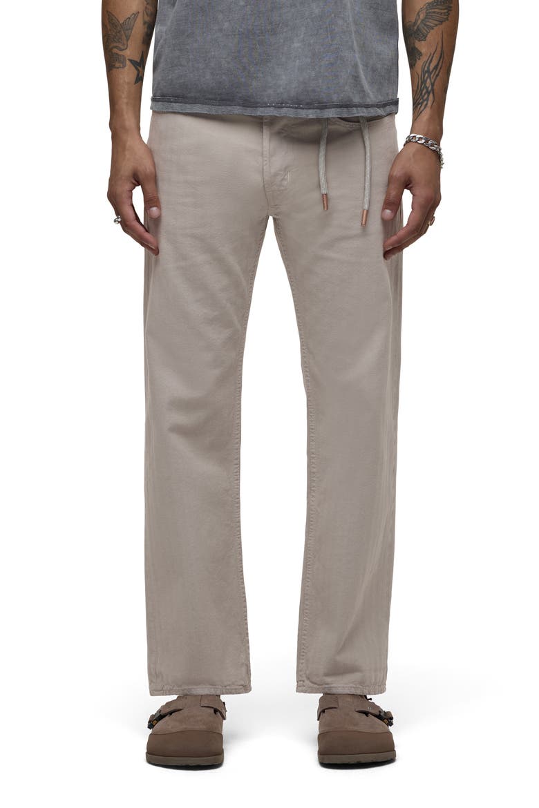 Relaxed Straight Leg Jeans, Main, color, NATURAL MOSS