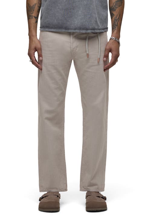 Relaxed Straight Leg Jeans (Natural Moss)
