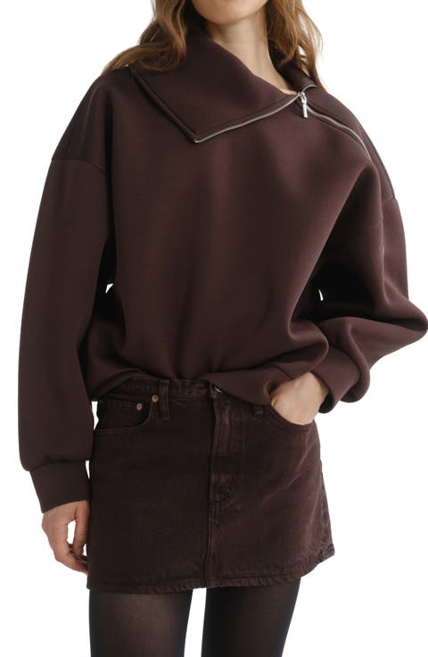 Coyle Asymmetrical Zip Sweatshirt