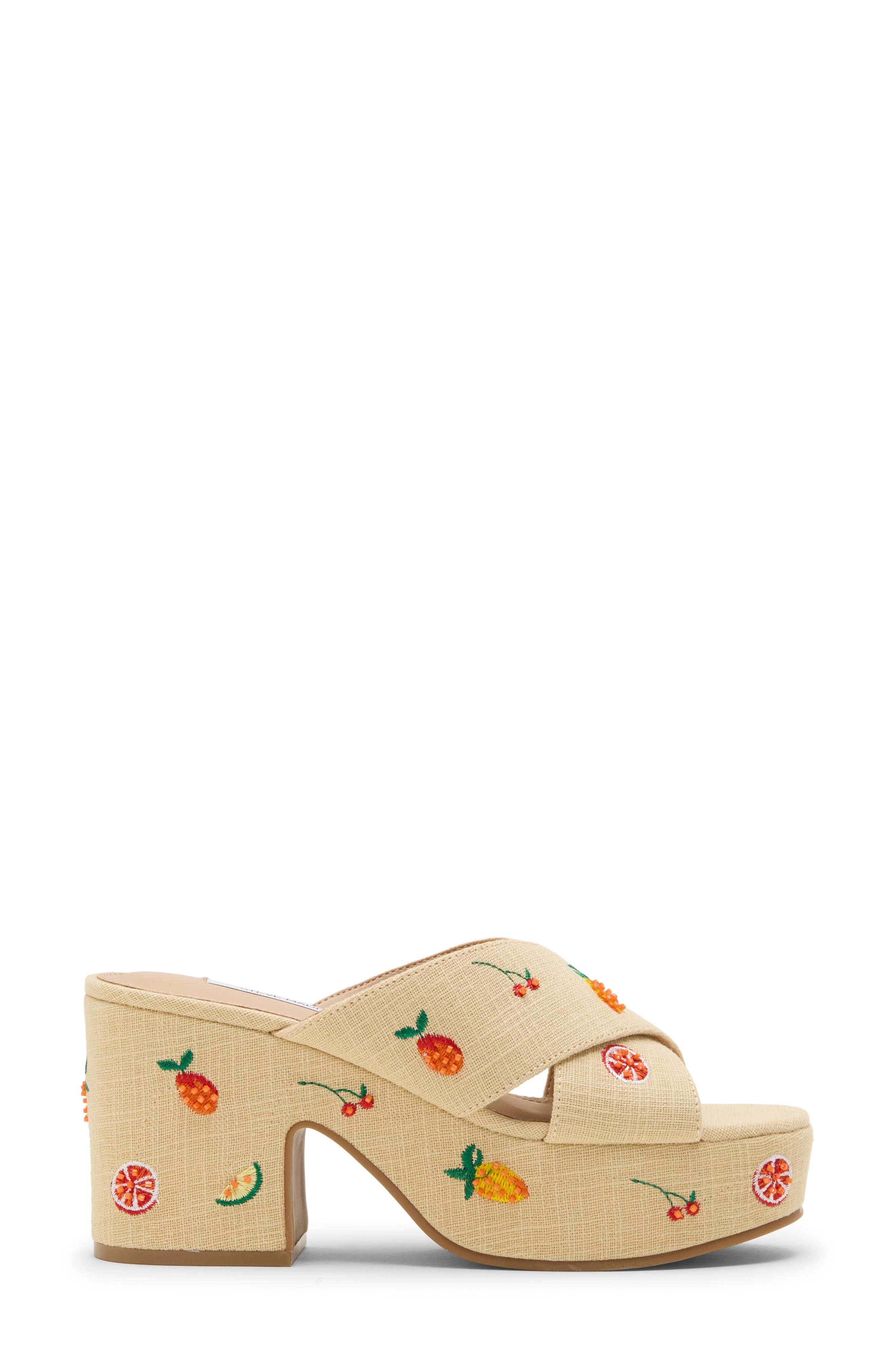 Truthful Embellished Platform Sandal, Alternate, color, FRUIT MULTI