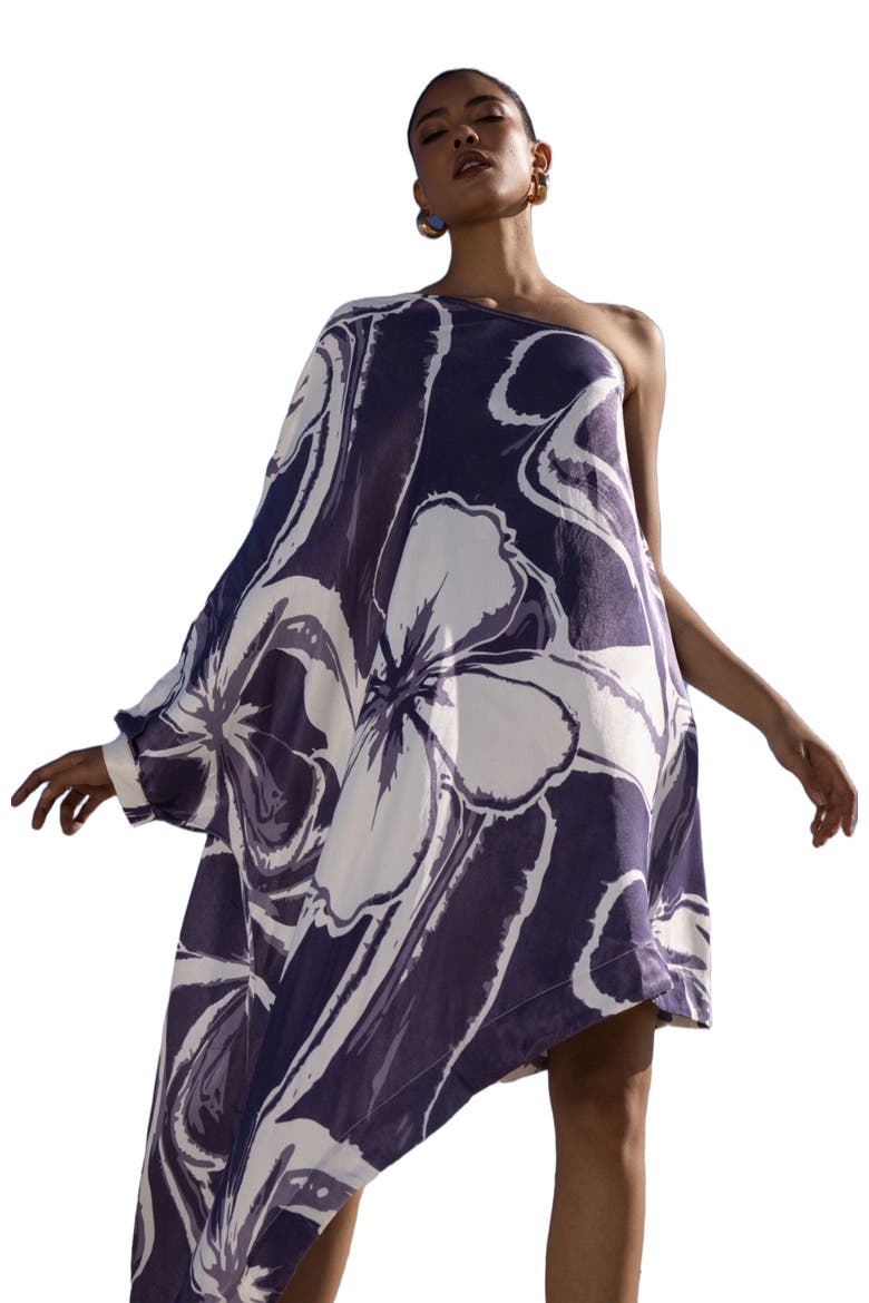 Mini Satu Dress, Alternate, color, Sora Navy