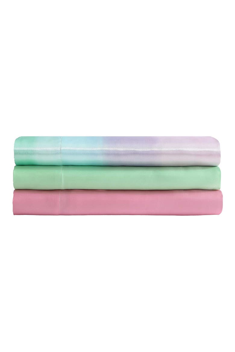 Pastel Ombré Sheet Set, Alternate, color, PASTEL BLUE