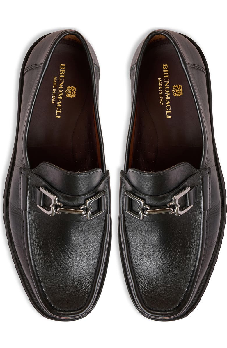 Bruno Magli Rocky Bit Loafer, Alternate, color, Black